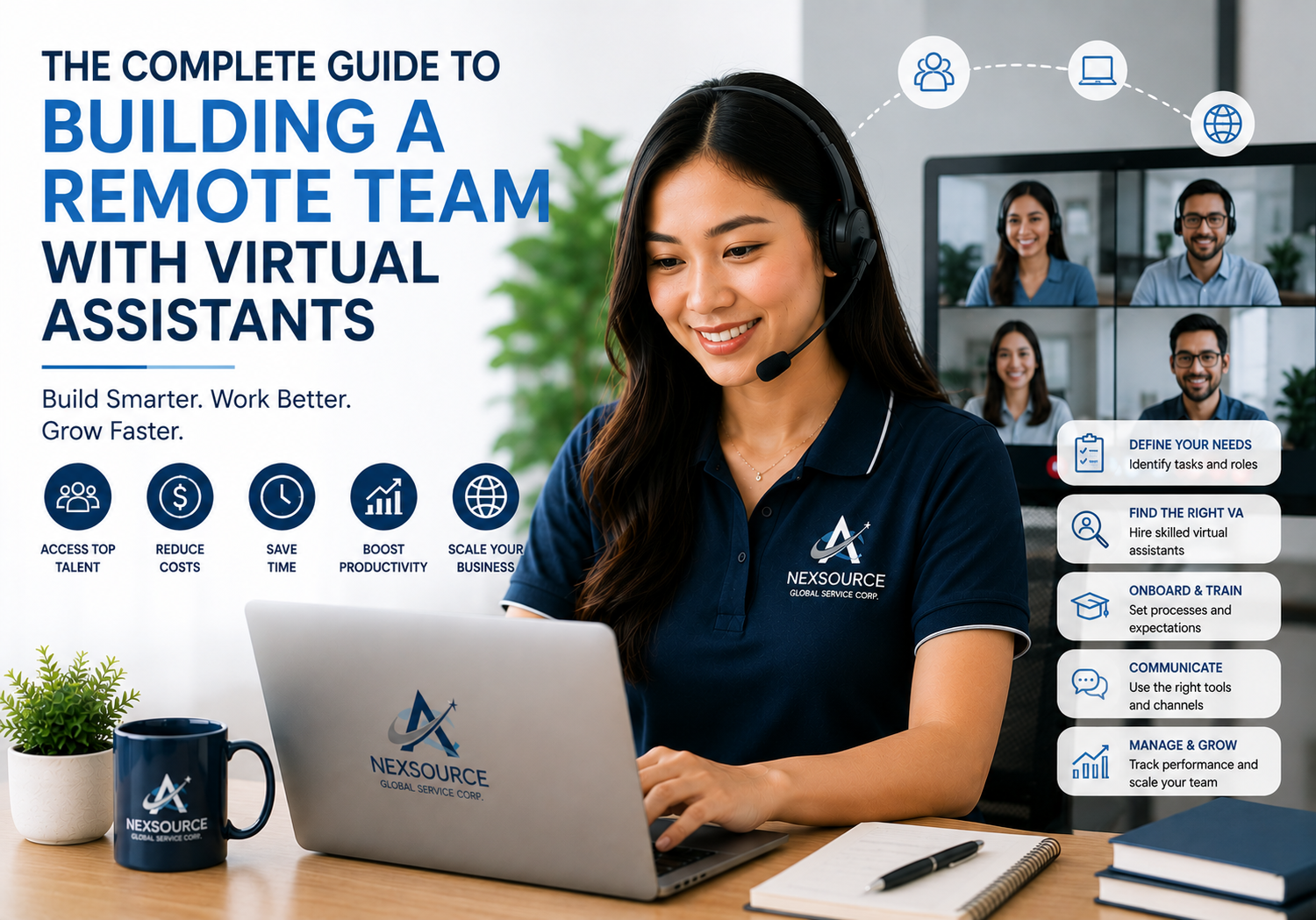 The Complete Guide to Building a Remote Team With Virtual Assistants